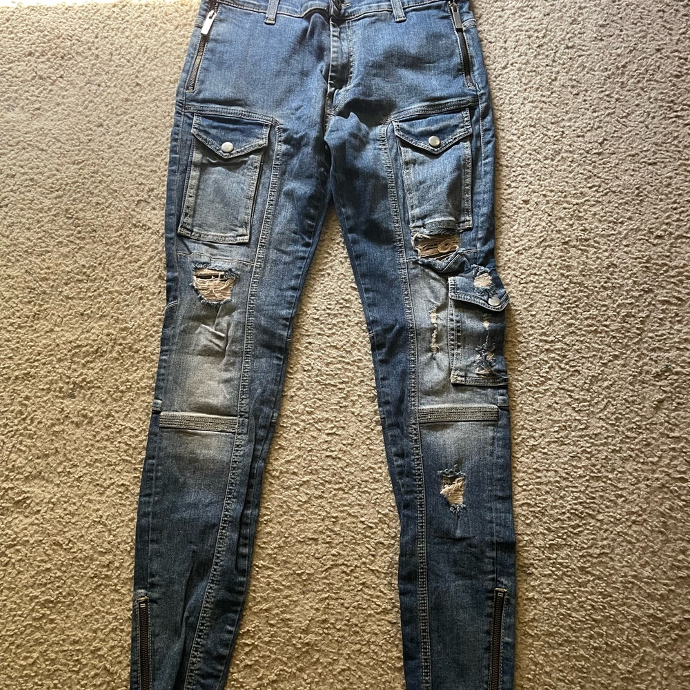 Violent Rose Skinny Jeans